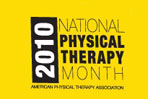 October is National Physical Therapy Month